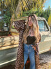 Rebel Yell Horse & Leopard Print Reversible Duster by Lil Bee's Bohemian