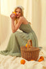 Women's Retro Plaid Sleeveless A-Line Maxi Dress – Fitted Waist Pleated Sundress by FitiqueFit