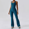 Women's Sleeveless Slim-Fit Long Pants Jumpsuit – Casual Sport Style by FitiqueFit