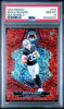Graded 2024 Panini Mosaic Brock Bowers #313 Red Sparkle Rookie RC Football Card PSA 10 Gem Mint by Hall of Fame Sports Memorabilia