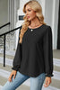 🌸 Round Neck Flounce Sleeve T-Shirt by FitiqueFit