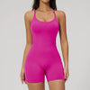Women's Sleeveless Slim-Fit Backless Jumpsuit – Sport Fashion Style by FitiqueFit
