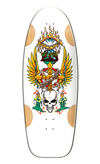 BullDog Designs "Z-13" 11.875" White Formica Skateboard Deck