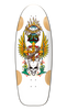 BullDog Designs "Z-13" 11.875" White Formica Skateboard Deck