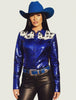 Royal Flush Pearl Snap Rodeo Shirt by Neon Spur