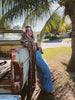 Rebel Yell Horse & Leopard Print Reversible Duster by Lil Bee's Bohemian