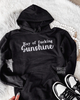 Ray of fucking sunshine Embroidered Hoodie by Madness & Mayhem LLC