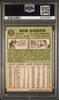 Graded 1967 Topps Bob Gibson #210 Baseball Card PSA 7 Near Mint by Hall of Fame Sports Memorabilia
