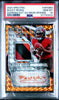 Graded 2024 Panini Spectra Bucky Irving #APABIG /15 Neon Orange RPA Rookie RC Football Card PSA 10 Gem Mint by Hall of Fame Sports Memorabilia