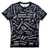 Emotions - Performance Compression T-Shirt - Black by Bigger Than Basketball