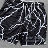 Lightning Strike - Shorts - Black by Bigger Than Basketball