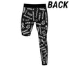 Emotions - Single-Leg Compression Tights - Right - Black by Bigger Than Basketball