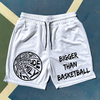 Bigger Than Basketball - Shorts - White by Bigger Than Basketball