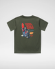RADICAL CYCLE AND BOARDS TEE - CYPRESS by LITTLE RAD THINGS