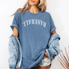 Baseball Upside Down Tee Shirt by Hey Jude Graphic Tees