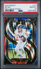Graded 2024 Panini Select Bo Nix #117 Red & Blue Shock Rookie RC Football Card PSA 10 Gem Mint by Hall of Fame Sports Memorabilia