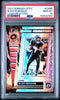 Graded 2023 Panini Donruss Optic Bijan Robinson #CRBR Chain Reaction Rookie RC Football Card PSA 10 Gem Mint