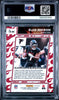 Graded 2023 Panini Donruss Optic Bijan Robinson #CRBR Chain Reaction Rookie RC Football Card PSA 10 Gem Mint