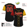 Custom Black Two Tone Brown Authentic Baseball Jersey