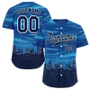 Custom Blue City Edition Black Authentic Baseball Jersey BSBJ0a-bc0fbca