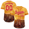 Custom Yellow City Edition Red Authentic Baseball Jersey BSBJ0a-bc0fbc8