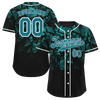 Custom Black 3D Pattern Aqua Authentic Baseball Jersey BSBJ0a-bc0fbdb