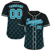 Custom Black 3D Pattern Aqua Authentic Baseball Jersey BSBJ0a-bc0fbdc