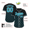 Custom Black 3D Pattern Aqua Authentic Baseball Jersey BSBJ0a-bc0fbdc