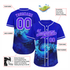 Custom Blue 3D Pattern Purple Authentic Baseball Jersey BSBJ0a-bc0fbd7