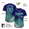 Custom Blue Aqua 3D Pattern Aqua Authentic Baseball Jersey BSBJ0a-bc0fbd9