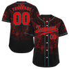 Custom Black Red 3D Pattern Red Authentic Baseball Jersey BSBJ0a-bc0fbe0