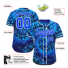 Custom Blue Tie Dye Blue Authentic Baseball Jersey BSBJ0a-bc0fbeb