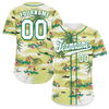 Custom Yellow Hawaii White Authentic Baseball Jersey BSBJ0a-bc0fbf9