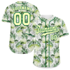 Custom Green Hawaii White Authentic Baseball Jersey BSBJ0a-bc0fb70