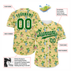 Custom Orange Hawaii Green Authentic Baseball Jersey BSBJ0a-bc0fb7b