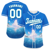 Custom Blue Hawaii White Authentic Baseball Jersey BSBJ0a-bc0fb7d