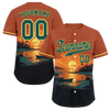 Custom Orange Black Hawaii Green Authentic Baseball Jersey BSBJ0a-bc0fb7f