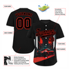 Custom Black Red Drift Fashion Black Authentic Baseball Jersey BSBJ0a-bc0fb8d