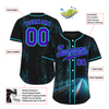 Custom Black Aqua Drift Fashion Blue Authentic Baseball Jersey BSBJ0a-bc0fb89