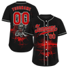 Custom Black Red Skull Fashion Red Authentic Baseball Jersey BSBJ0a-bc0fb9a