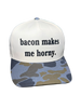 Bacon Makes Me Horny | Snapback by Luckless Outfitters