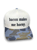 Bacon Makes Me Horny | Snapback by Luckless Outfitters