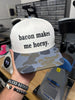 Bacon Makes Me Horny | Snapback by Luckless Outfitters
