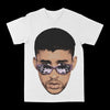 Bad Bunny "Big Face Shades" Graphic Tee by Obsessed with graphic tees