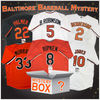Autographed/Signed Baltimore Baseball Jersey Mystery Box with PSA JSA or Beckett COA