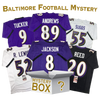Autographed/Signed Baltimore Football Jersey Mystery Box with PSA JSA or Beckett COA