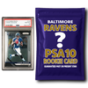 Baltimore Ravens PSA 10 Graded Rookie Card Mystery Pack