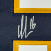 Framed Autographed/Signed Aleksander Barkov 35x39 Florida White Hockey Jersey JSA COA by Hall of Fame Sports Memorabilia