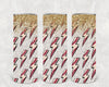 Baseball Lightning Bolts 20 oz Skinny Tumbler by Anchored Grace Boutique