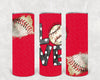 Baseball Love 20 oz Skinny Tumbler by Anchored Grace Boutique